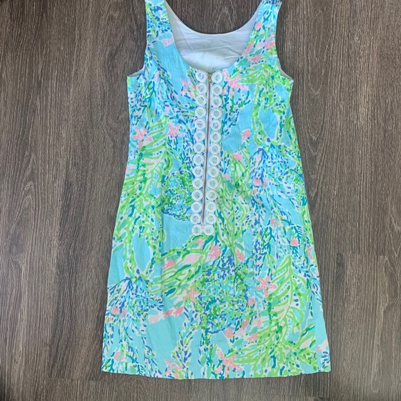 Lilly Pulitzer 'Sky Blue Heaven' Cathy Shift Dress - Picture 3 of 3